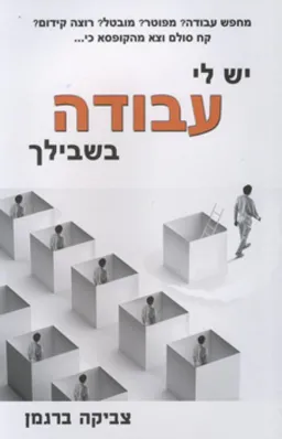 עטיפת הספר יש לי עבודה בשבילך מאת צביקה ברגמן