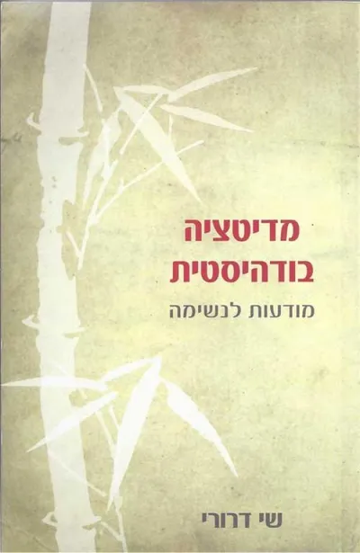 מדיטציה בודהיסטית : מודעות לנשימה