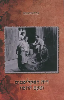 עטיפת הספר ריח האקליפטוס וטעם התפוז מאת בתיה פיחוטקה