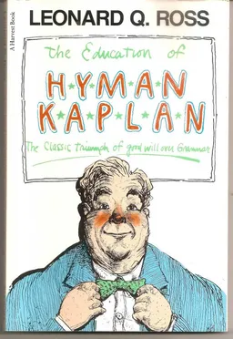 The education of Hayman Kaplan