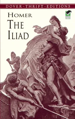 עטיפת הספר The Iliad (Dover Thrift Editions) מאת Homer